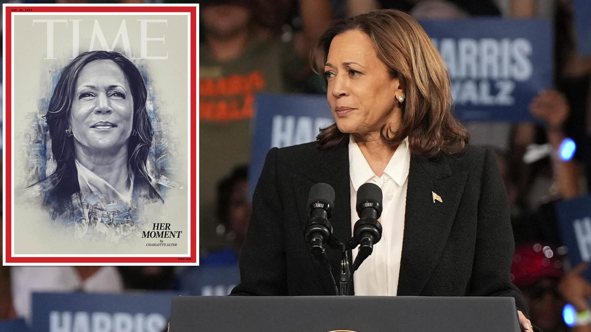 Time magazine owner criticizes Kamala Harris for declining interview requests