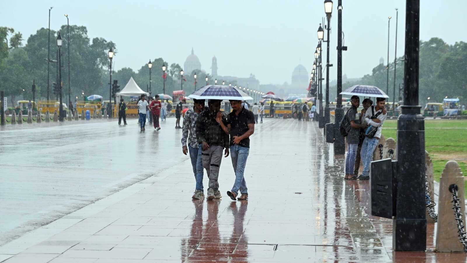 Delhi prepares for three days of heavy rainfall