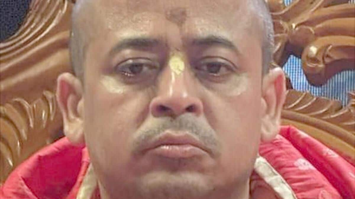 'Not distanced from backing Chinmoy...': Iskcon on Hindu monk's arrest