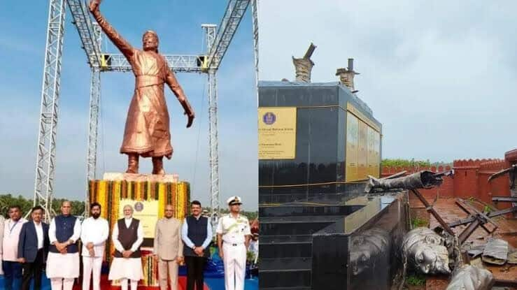 FIR lodged against contractor for Chhatrapati Shivaji Maharaj statue's collapse