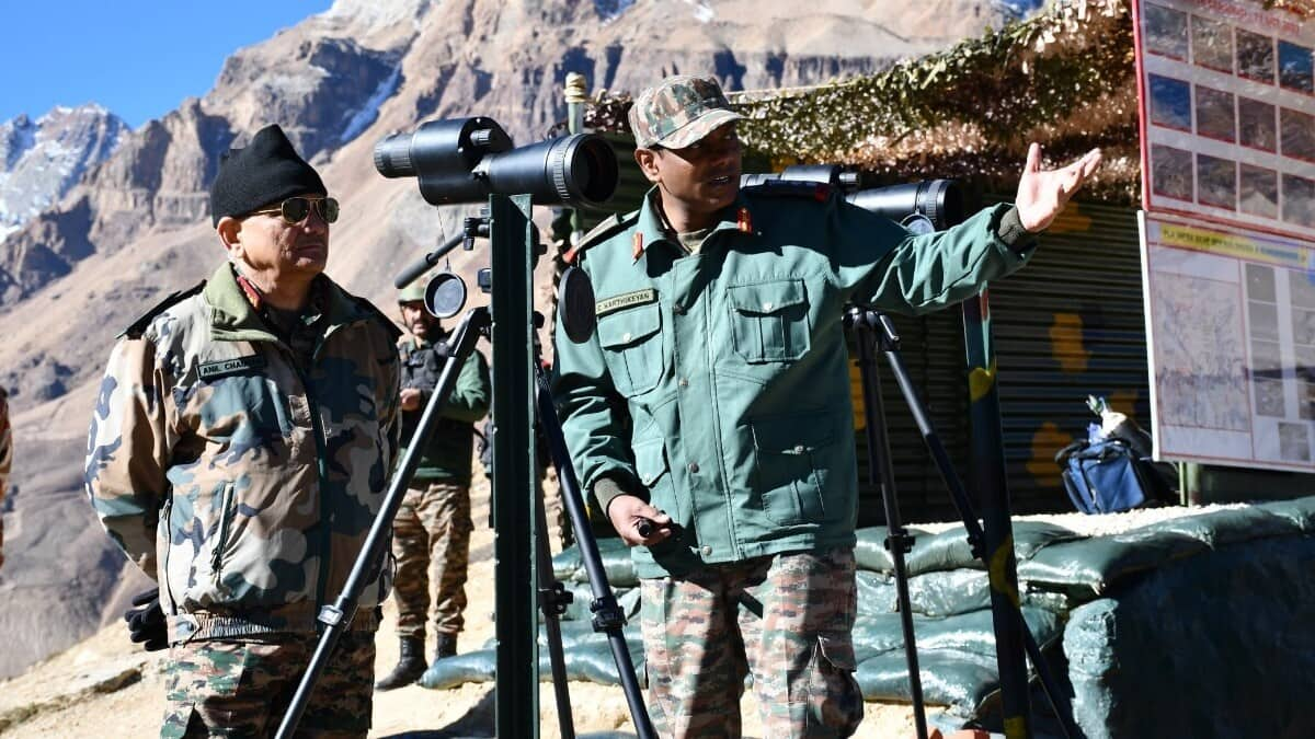 CDS Chauhan visits India-China border, reviews operational preparedness