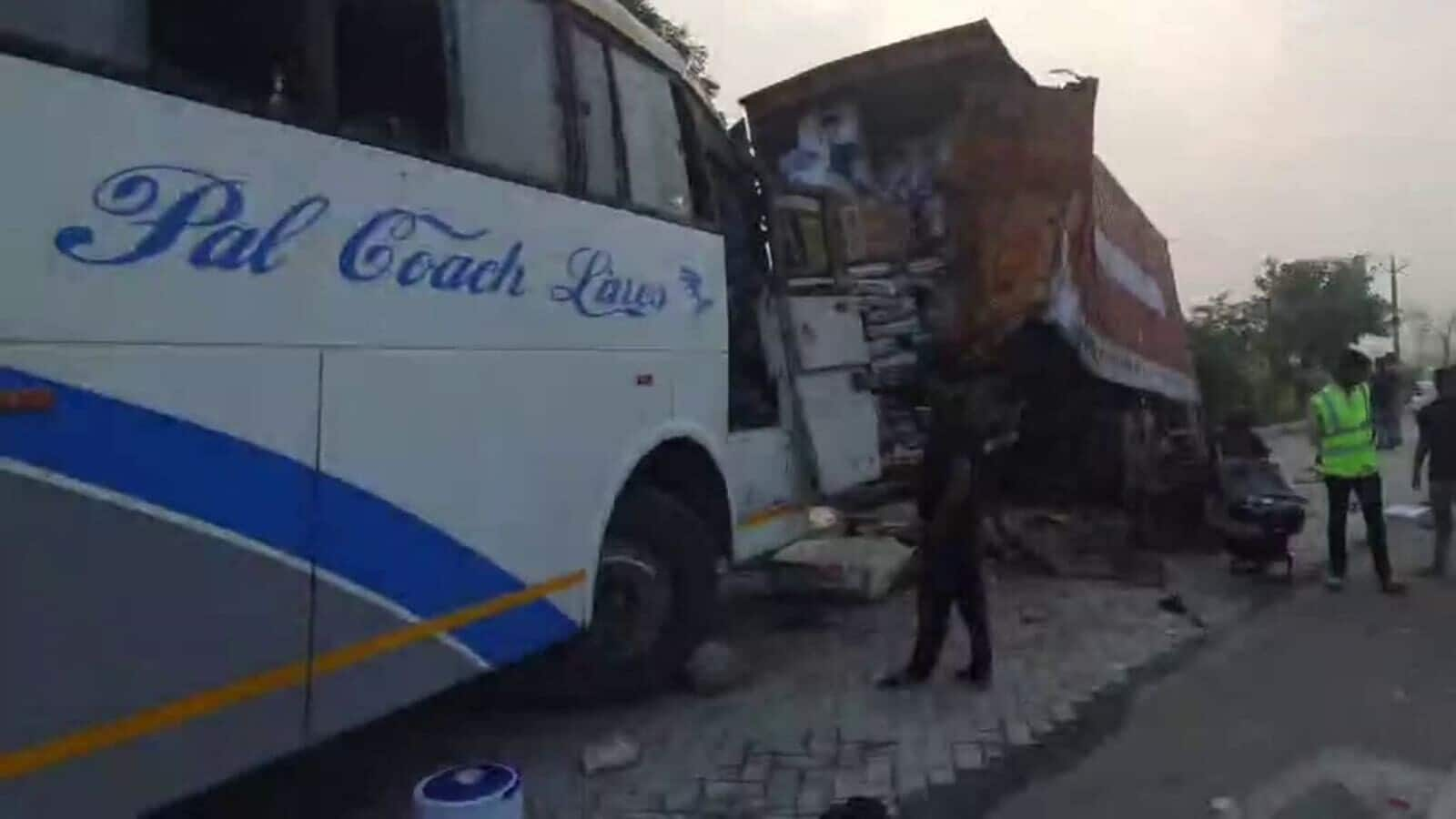 Another accident in UP: 2 dead in double-decker bus-truck collision