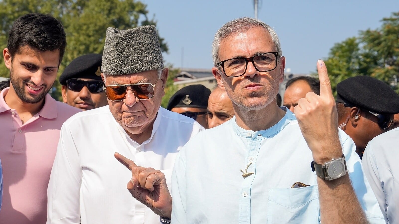 J&K polls: Omar Abdullah leads from Ganderbal in early trends