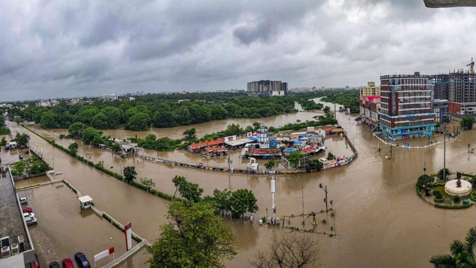 Gujarat floods: More rain likely today, PM Modi calls CM