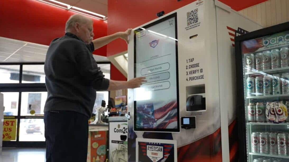 Bullet vending machines introduced in three US states