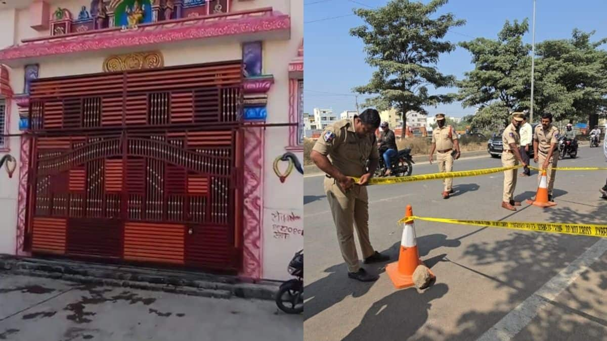 Hyderabad: Explosion near temple injures priest, investigation underway