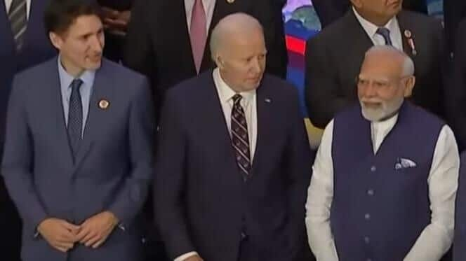 Modi, Trudeau, Biden captured in 1 frame at G20