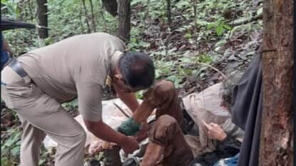 Woman found chained in Maharashtra forest with US passport copy