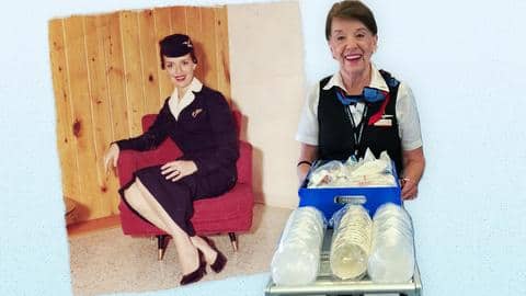 86-year-old recognized as world's longest-serving flight attendant 86-year-old recognized as world's longest-serving flight attendant
