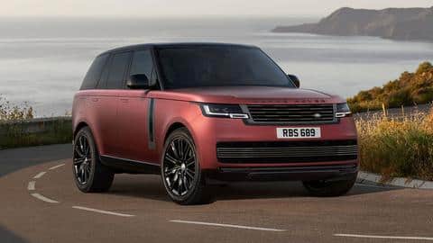 Land Rover opens bookings for Range Rover SV in India Land Rover opens bookings for Range Rover SV in India