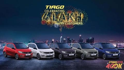 Tata Tiago hits 4 lakh unit production milestone in India Tata Tiago hits 4 lakh unit production milestone in India
