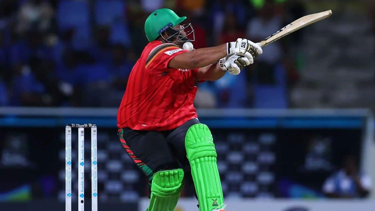 CPL 2024: Azam Khan's bizarre dismissal after collapsing on bouncer