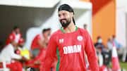 Jatinder Singh named captain of Oman's maiden Asia Cup squad 