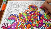 Coloring books: A simple way to de-stress