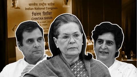 Congress's 'Chintan Shivir' conclave begins: Details here Congress's 'Chintan Shivir' conclave begins: Details here