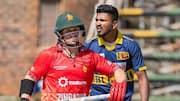 Sri Lanka beat Zimbabwe in 2nd ODI, seal series: Stats