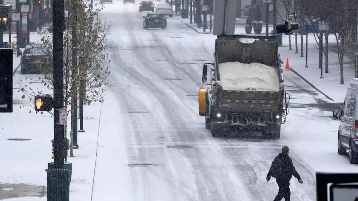 Flights cancelled, icy roads, power outages: Winter storm grips US