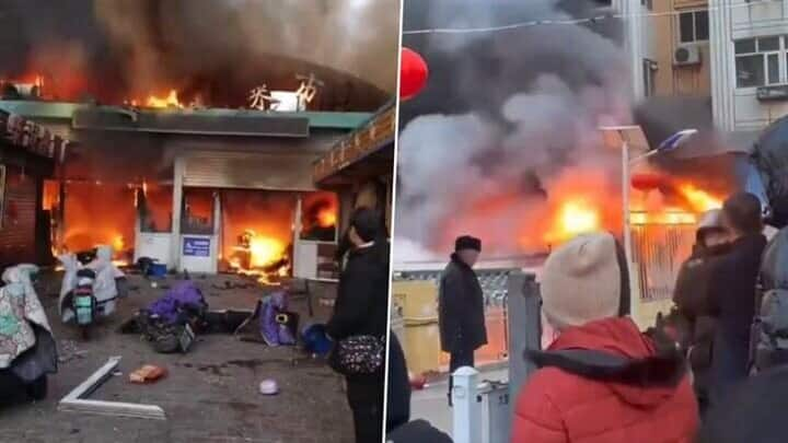 Fire at vegetable market in China kills 8, injures 15