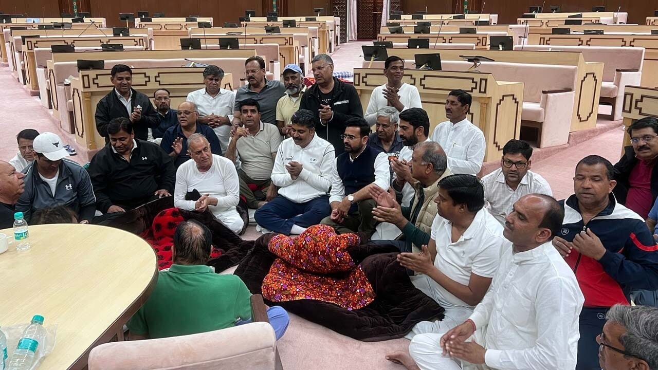 Why Congress MLAs spent night inside Rajasthan Assembly