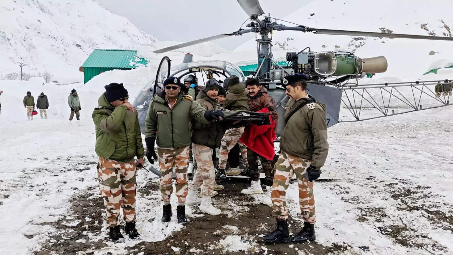 Uttarakhand avalanche: 4 dead, 4 missing; advanced drones deployed