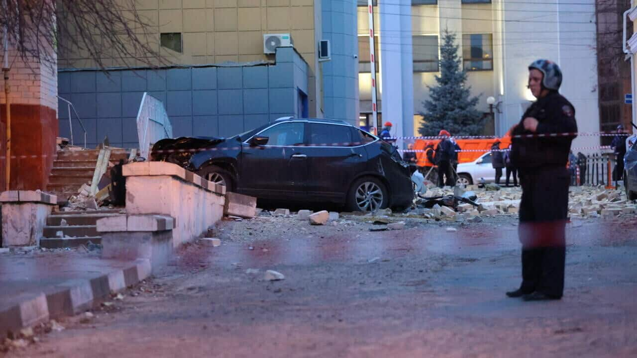 Ukraine drone attack targets high-rise building in Kazan, Russia