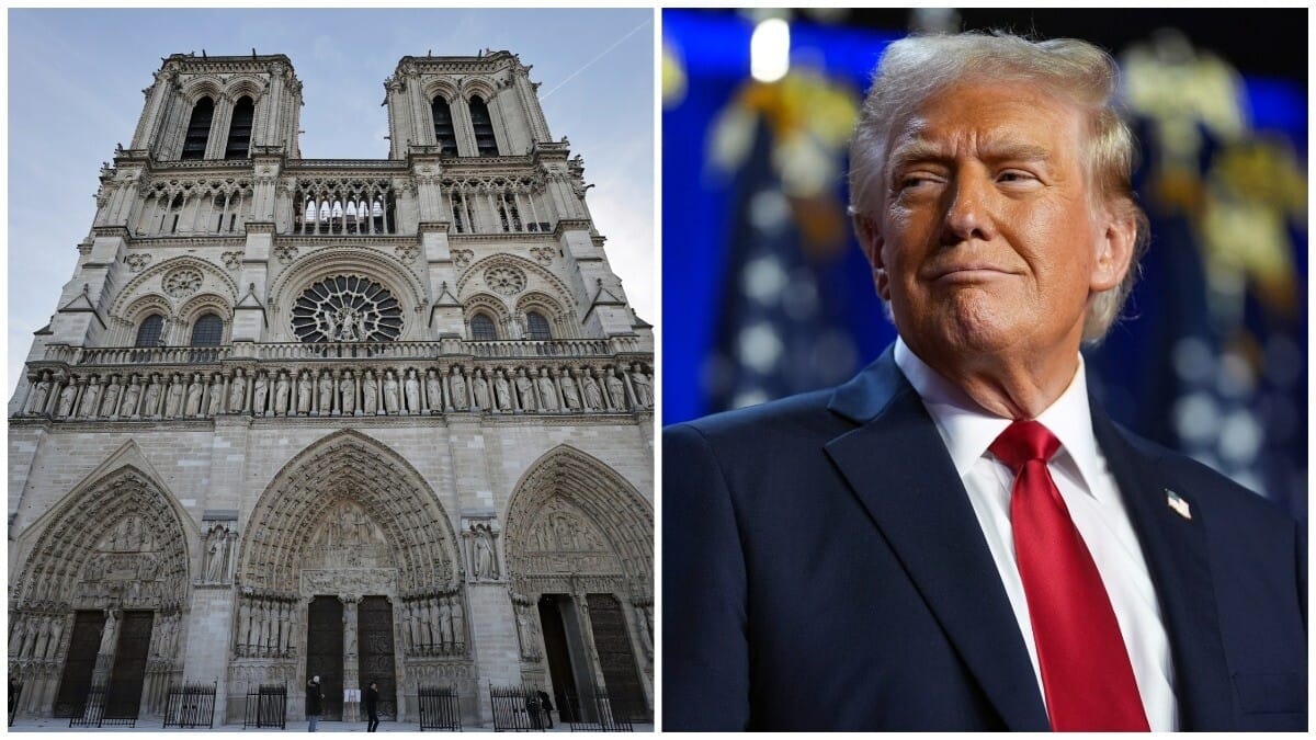 Trump to attend Notre Dame Cathedral's grand reopening in Paris