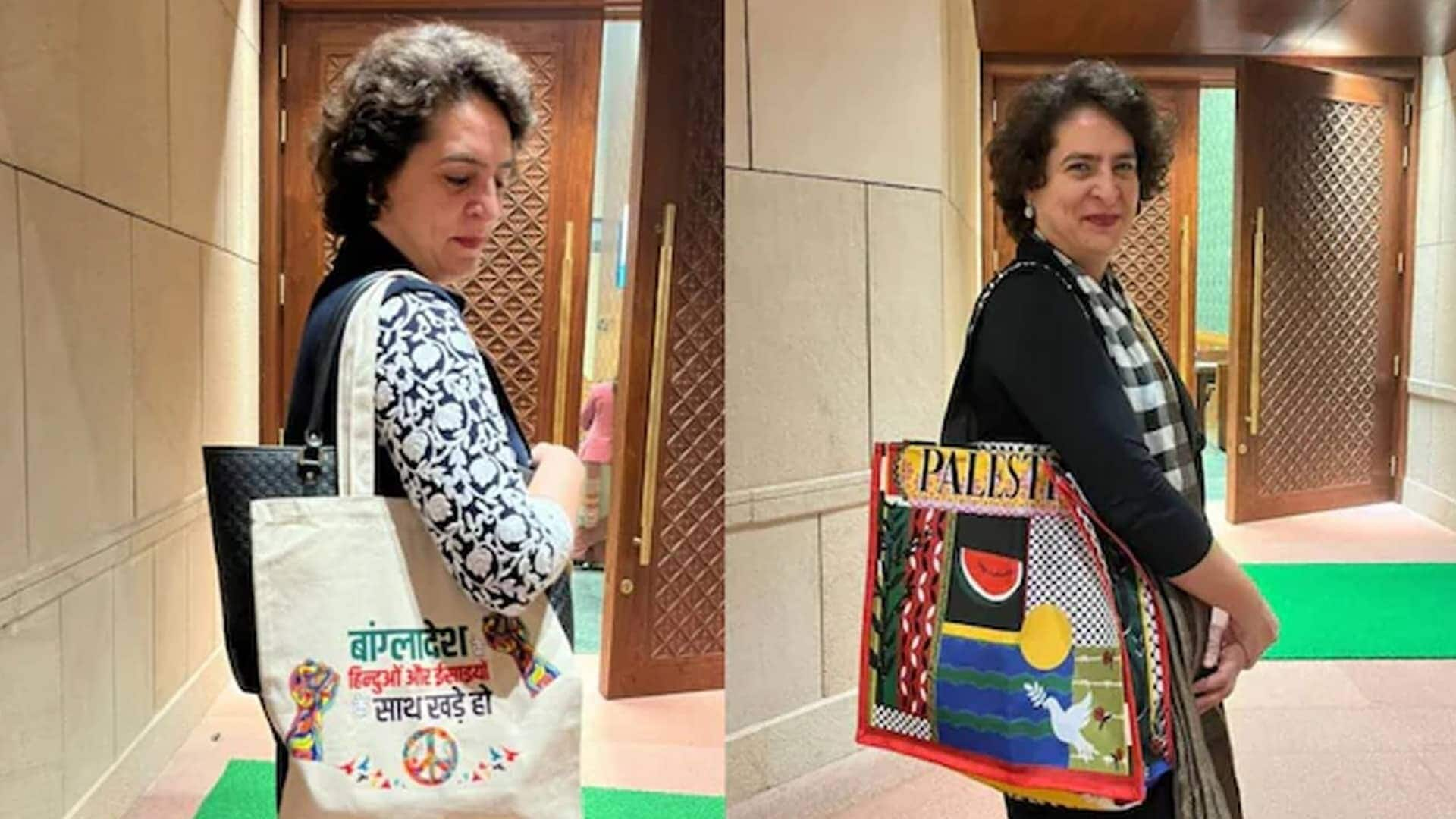 Adityanath on Priyanka's bag: 'UP sent 5,600 youth to Israel'