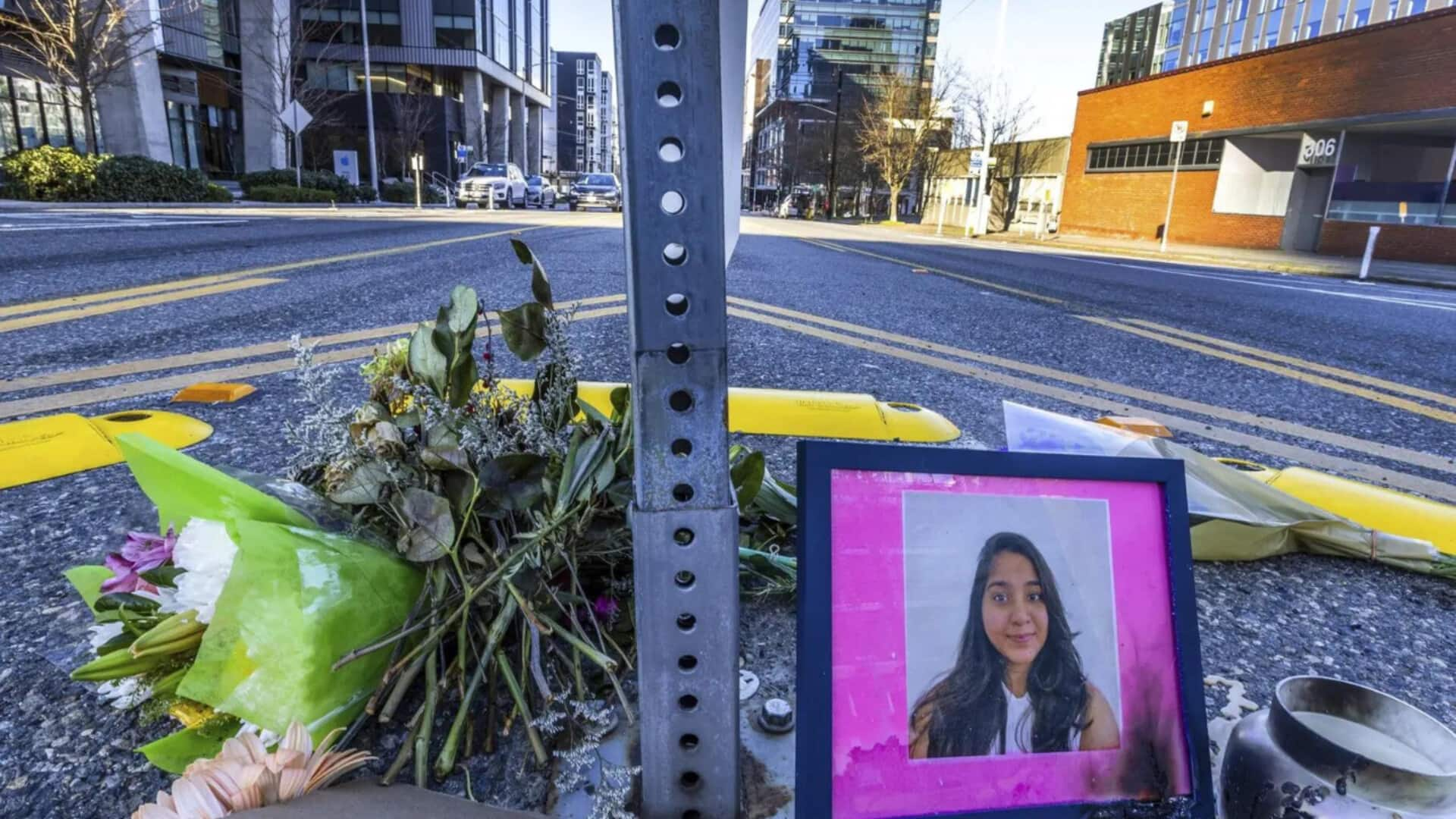 Seattle cop, who killed Indian student with patrol car, fired