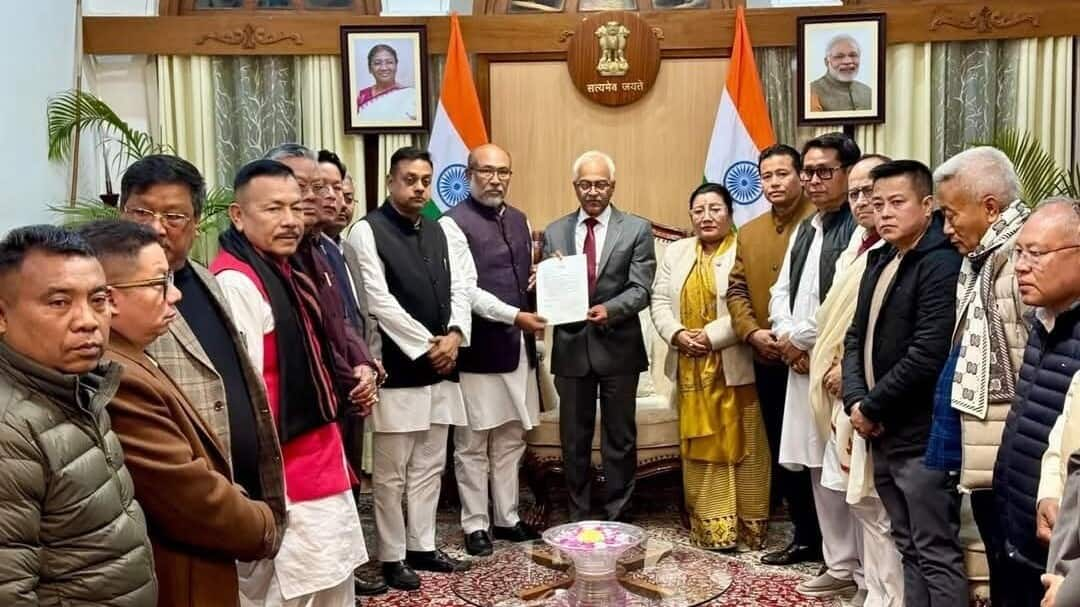 Manipur CM N Biren Singh resigns, submits letter to governor