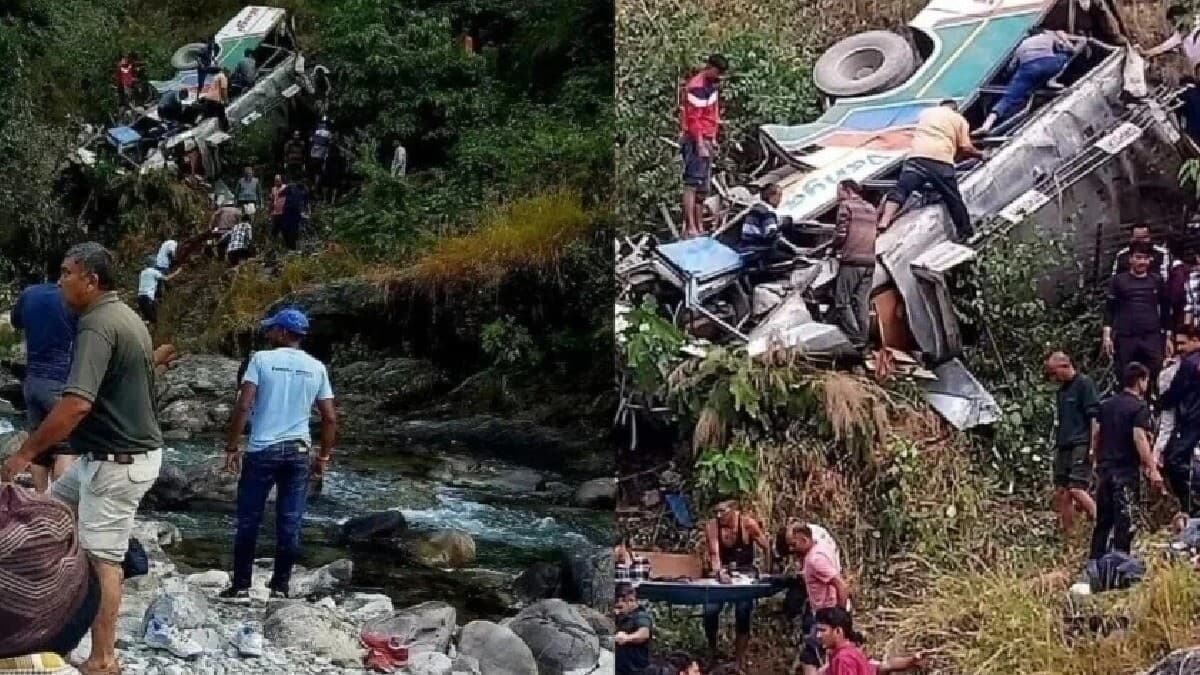 Bus falls into gorge in Uttarakhand; 5 killed, 18 injured