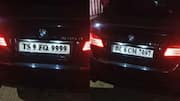 Hyderabad: Drunk doctor's BMW sports James Bond-style flipping number plate