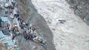 What are hanging glaciers, which likely contributed to Uttarakhand flash-floods 