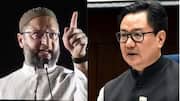 'Minorities in India are treated as hostages': Owaisi slams Rijiju