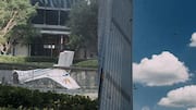 Light aircraft crashes into Beijing's tallest building