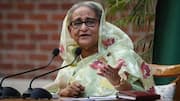 Bangladesh's Hasina to speak in India after 2 years' exile