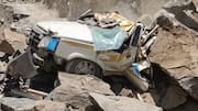 Himachal Pradesh: 13 killed as boulder falls on moving vehicle