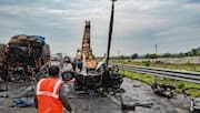 Maharashtra: 6 killed in chain collision after ethanol-laden truck overturns