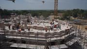 How much has been spent on Ayodhya Ram Temple construction?