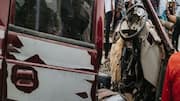 Bengal: 2 minors among 3 killed in train-school van collision