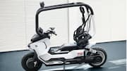 You don't need helmets to ride this self-balancing BMW bike