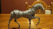 How to make wire art sculptures