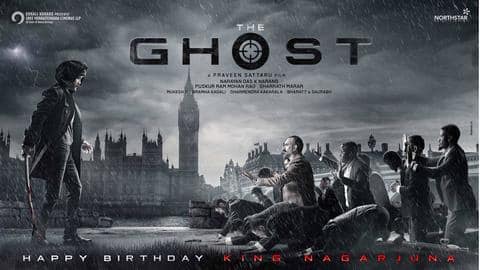 On Nagarjuna's birthday, makers release motion poster of 'The Ghost' On Nagarjuna's birthday, makers release motion poster of 'The Ghost'