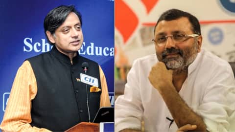 MP seeks Tharoor's disqualification from Parliament over 'Indian variant' remarks MP seeks Tharoor's disqualification from Parliament over 'Indian variant' remarks