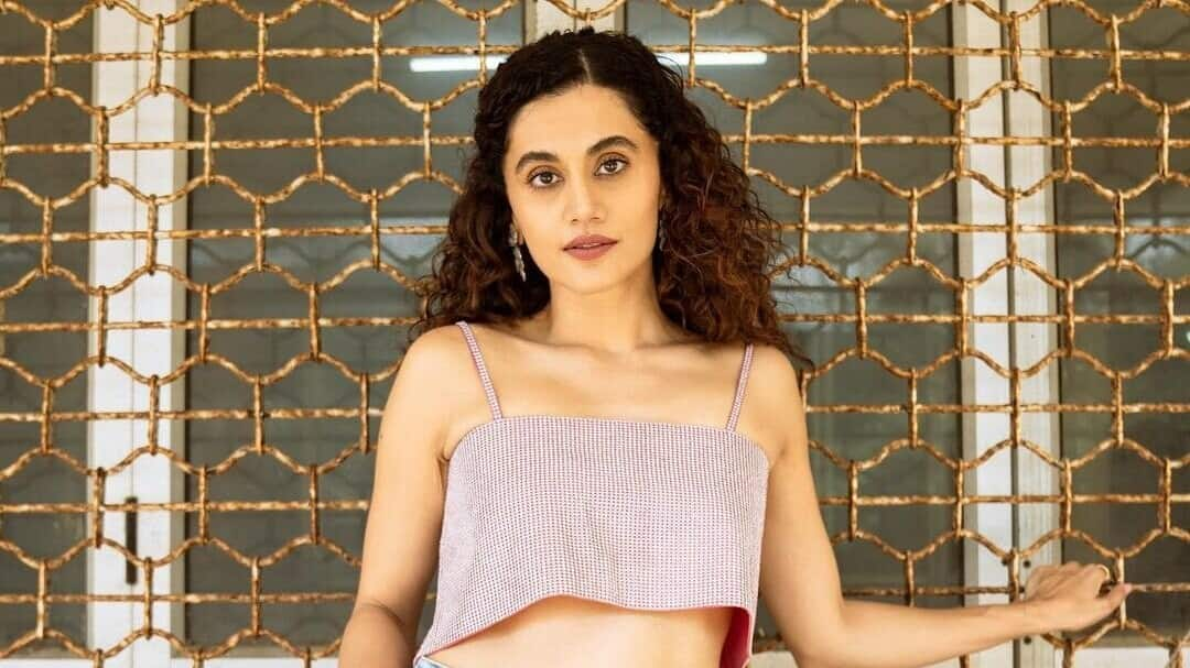 Taapsee Pannu wraps 'Gandhari,' calls it a physically demanding film