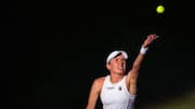 Russian tennis player Ekaterina Alexandrova collapses during match in Memphis