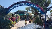 Where is Vikrant Massey's Musafir Cafe located in real life?