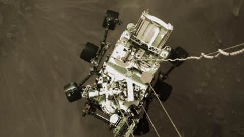 NASA's Perseverance rover relays first audio, video clips from Mars NASA's Perseverance rover relays first audio, video clips from Mars