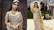 Isha Ambani's Met Gala look woven with pure gold threads