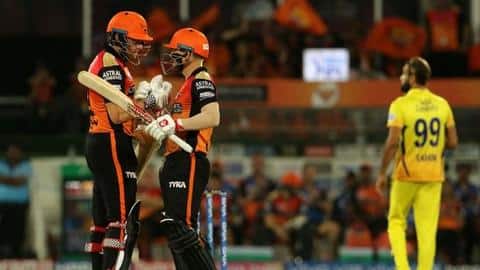 IPL 2021, CSK vs SRH: Warner elects to bat first IPL 2021, CSK vs SRH: Warner elects to bat first
