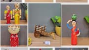 Give your home decor a rustic touch with wooden toys